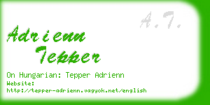 adrienn tepper business card